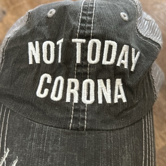 NOT TODAY CORONA HAT - Picture 3 of 9